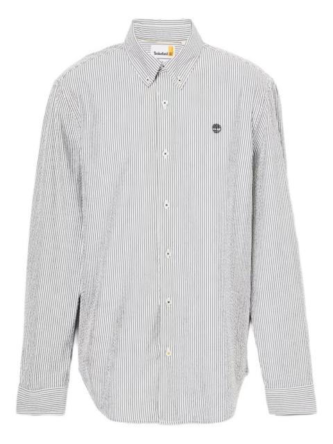 Timberland striped long-sleeve shirt