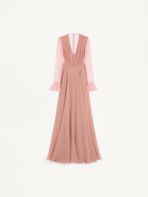 LIGHT GEORGETTE LONG DRESS