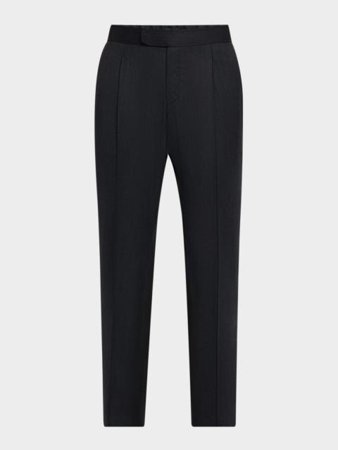 Brioni Men's Melbourne Wool Trousers