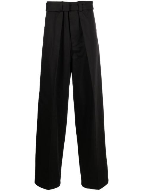 Jil Sander loose-cut cotton trousers