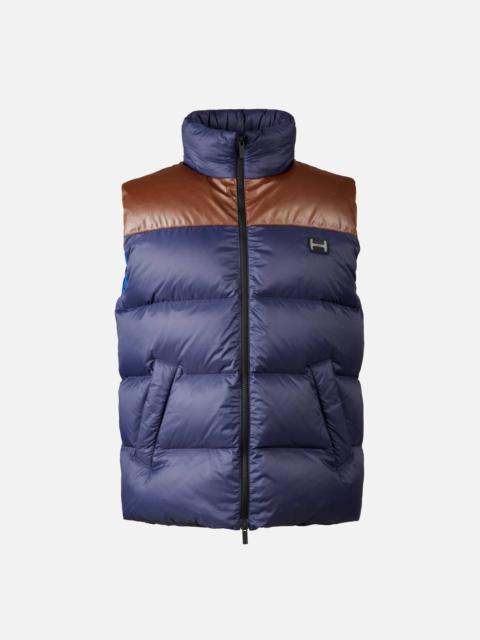 HOGAN Down Gilet Blue