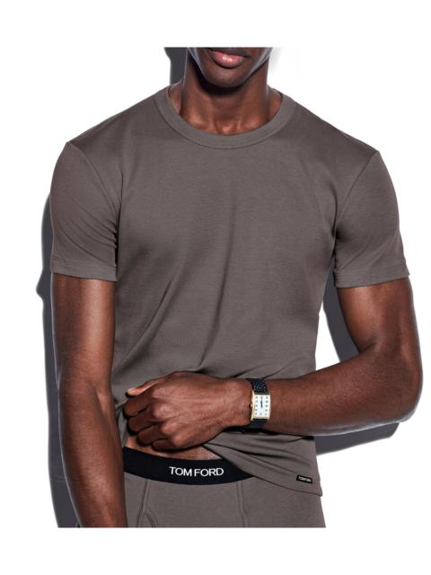 TOM FORD COTTON CREWNECK T-SHIRT