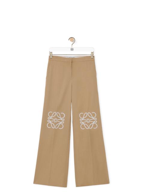 Loewe Trousers in cotton and silk
