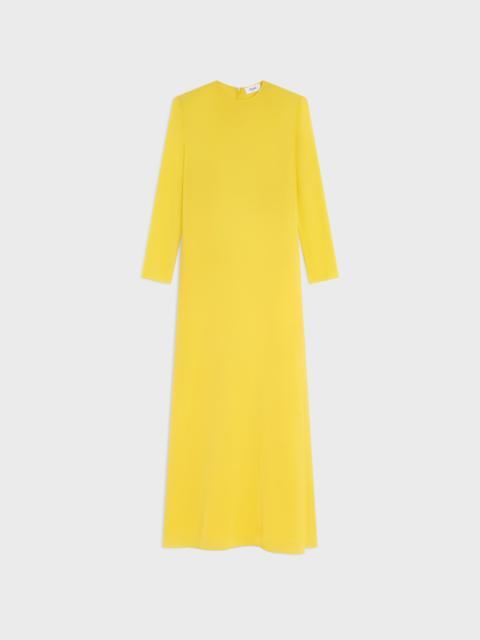 CELINE dress IN SILK GEORGETTE