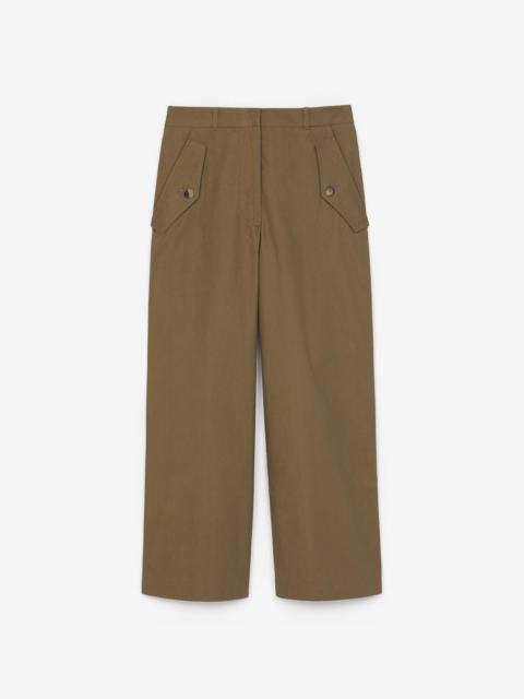 KENZO Cropped flared trousers.