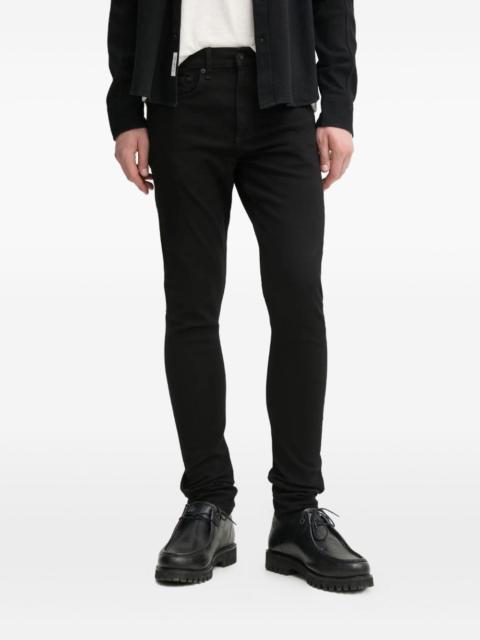 rag & bone logo-embroidered jeans