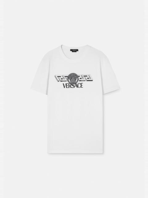 VERSACE La Greca Logo T-Shirt