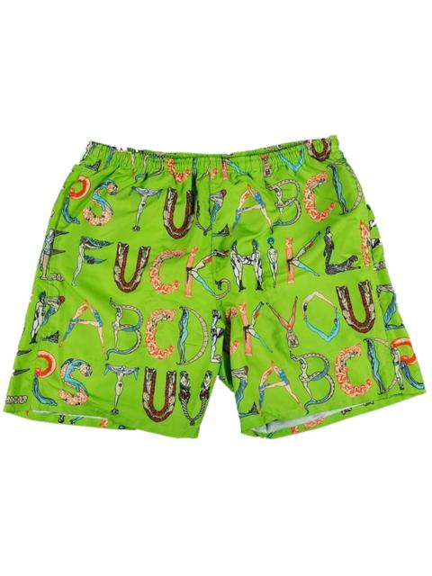 Supreme Supreme Alphabet Water Short Lime