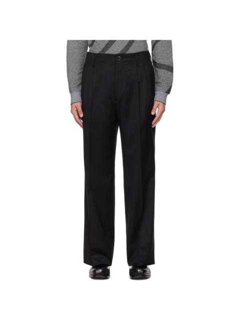 Vivienne Westwood Black Creased Trousers