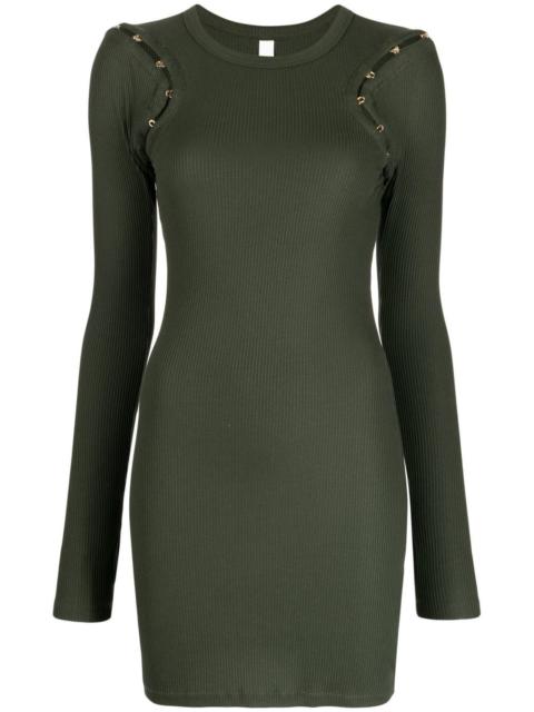Dion Lee Hook & Eye ribbed dress