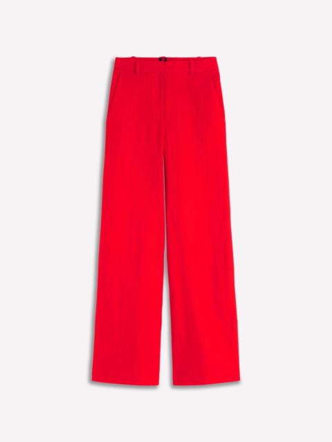 BODEN Belgravia Linen Pants-Poppy Red
