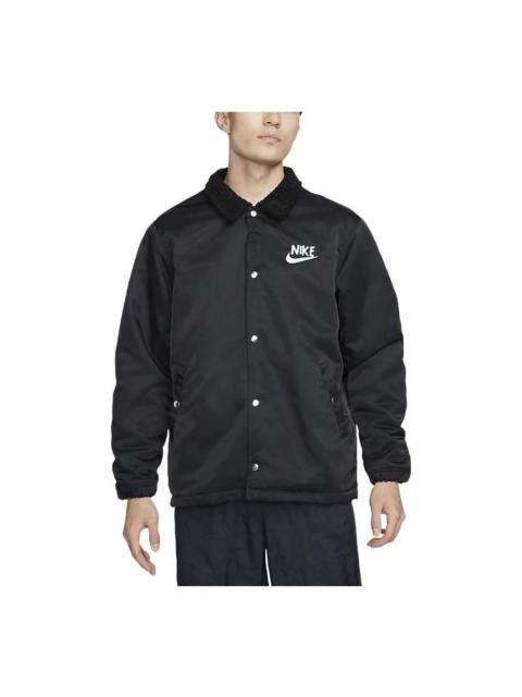Nike Nike Lined winterized coach jacket 'Black' DQ4192-010