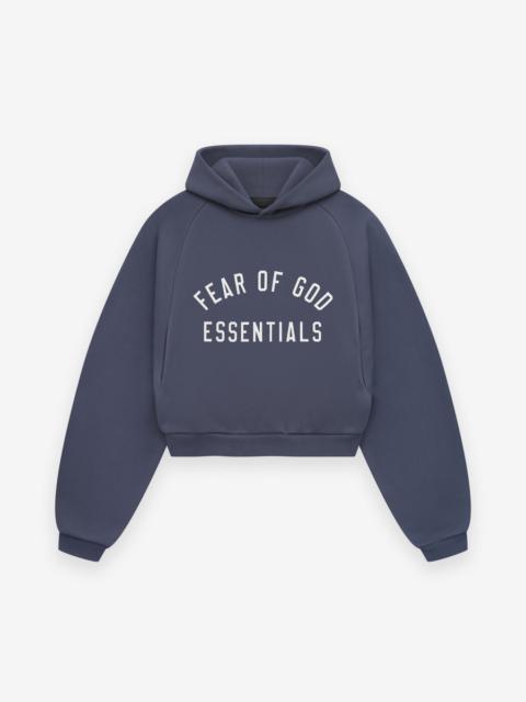 ESSENTIALS Women's Fleece Cropped Hoodie