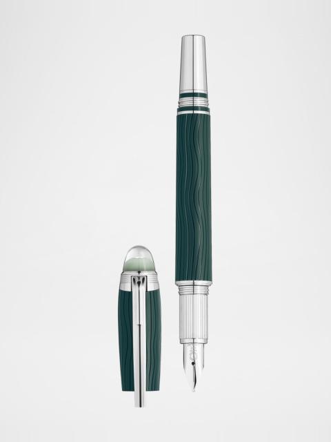 Montblanc Men's StarWalker PolarGreen Precious Resin Fountain Pen