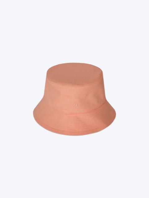 Nanushka CARAN - Cotton-canvas bucket hat - Acacia