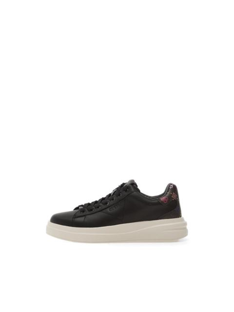 GUESS USA Elbina logo-print leather sneakers
