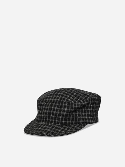 UNDERCOVER Wool Work Cap Black Check