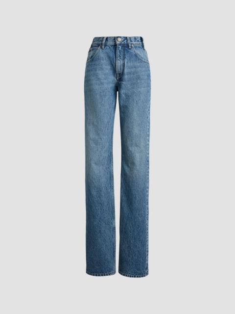 Ralph Lauren Women's Kaida Relaxed Bootcut Jeans - Light Indigo