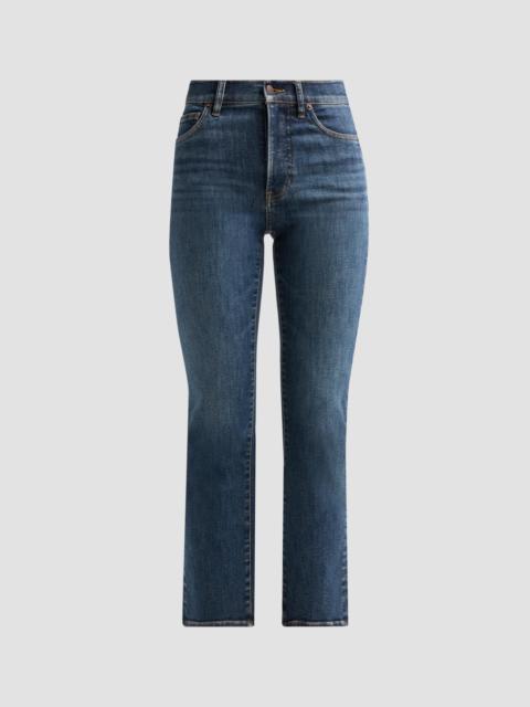 VERONICA BEARD Women's Milla Slim Straight-Leg Crop Jeans - Roadside Blue