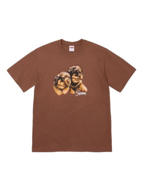 Supreme Supreme FW26 Puppies T-Shirt 'Brown' SUP-FW26-003-BRN