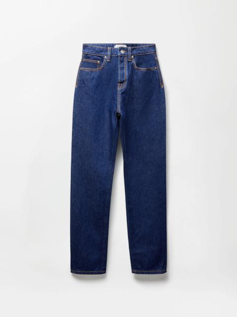 VERSACE High-Waist Straight jeans