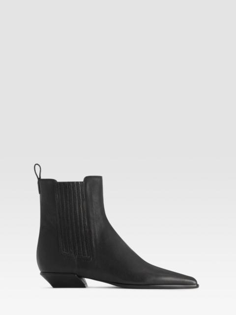 PARIS TEXAS LEATHER ANKLE BOOT