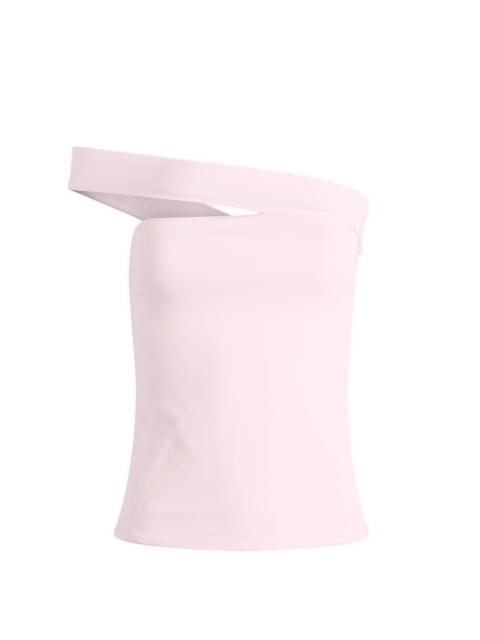 SKIMS SKIMS Cotton Jersey One Shoulder Top
