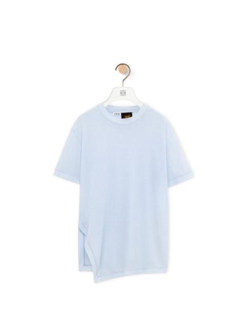 Loewe Asymmetric T-shirt in cotton blend