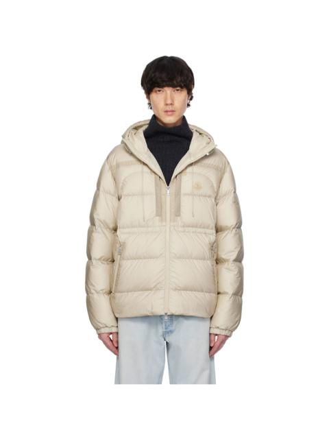 Moncler Beige Archivio Creativo Orfet Down Jacket