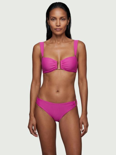 KAREN MILLEN Detachable Strap Gold Trim Bikini Top