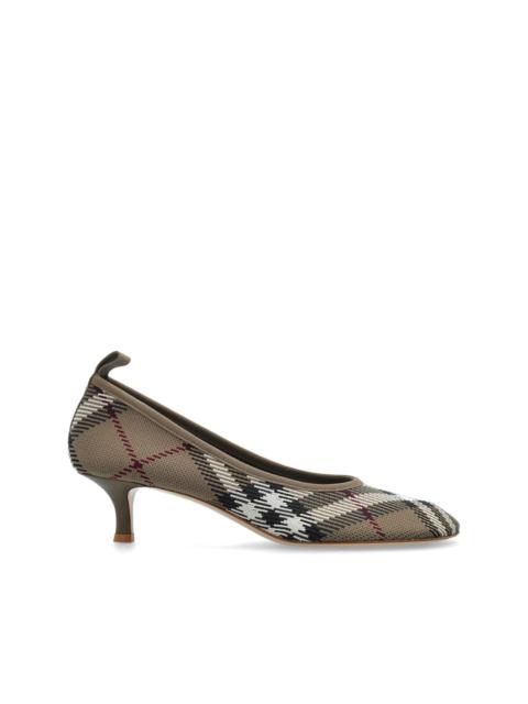 Burberry 45mm Check-pattern pumps