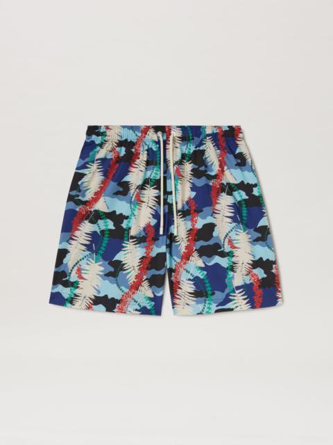 Palm Angels Leaf Camo Swimshort