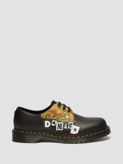 Dr. Martens 1461 Metallica 3-Eye Smooth Leather Shoes
