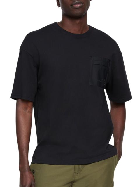 MOOSE KNUCKLES Men's Dalon Cotton T-Shirt - Black