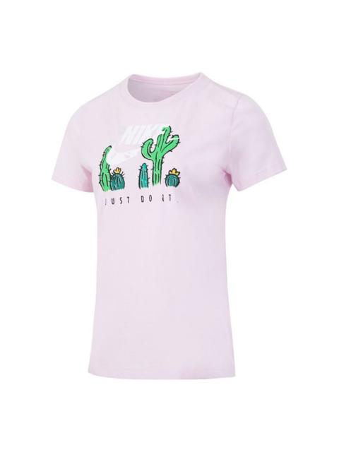 Nike (WMNS) Nike AS W Nike Sportswear Tee SUMMER 1 Regal PINK DJ1914-695