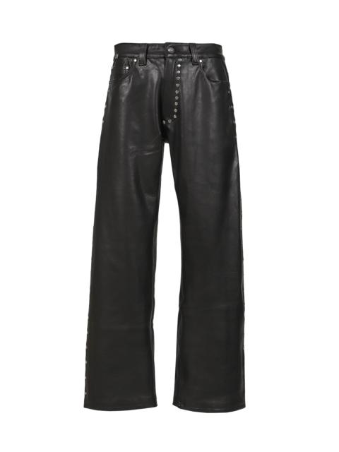 EARTHLING VIP DAVID LEATHER PANTS / BLACK