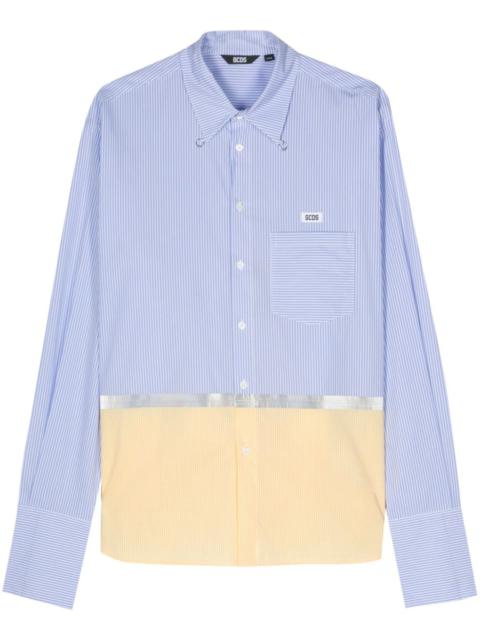 GCDS striped tape shirt