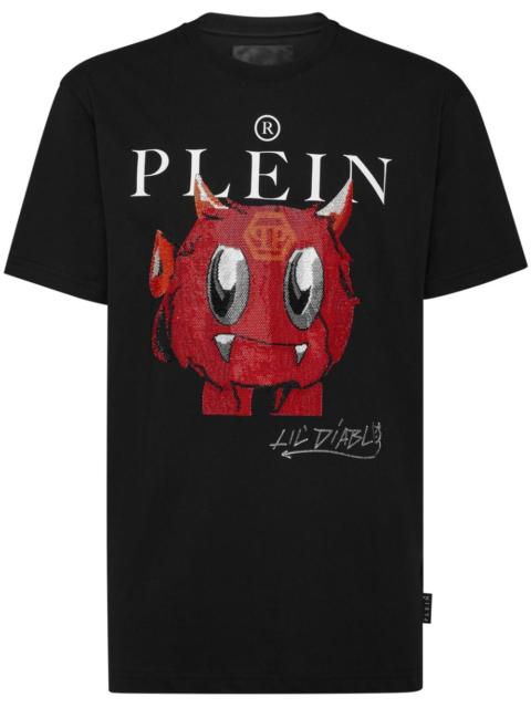 PHILIPP PLEIN SS Crystal Monster T-shirt