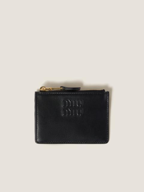 Miu Miu Leather card holder