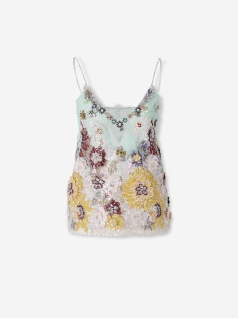COSTARELLOS SASHA FLORAL TOP