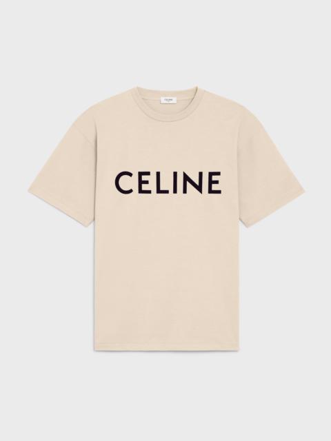 CELINE celine loose T-shirt in cotton jersey