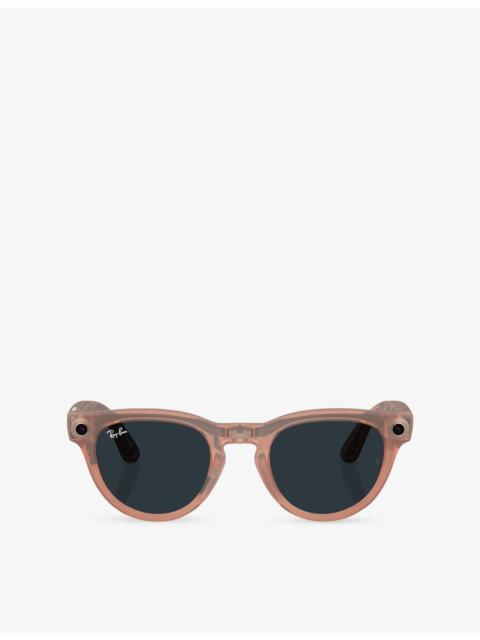 Ray-Ban RW4013 Headliner Phantos-Frame Meta AI Glasses