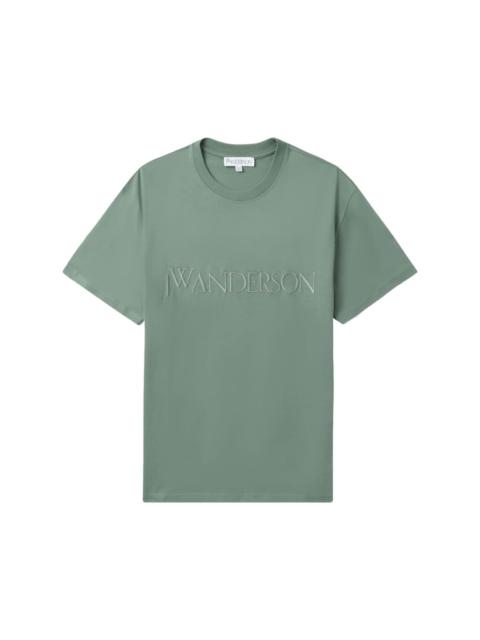 JW Anderson logo-embroidered cotton T-shirt