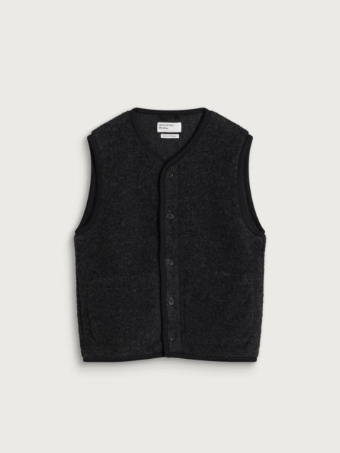 Universal Works Universal Works Bouclet Fleece Lancaster Gilet