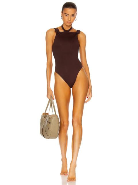 THE ATTICO Choker Swimsuit