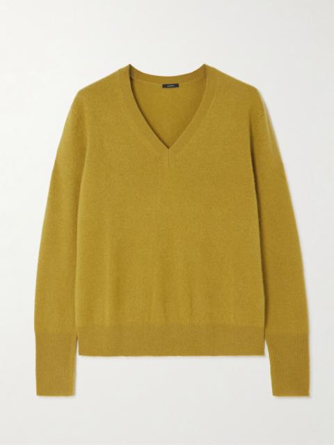 JOSEPH Cashmere sweater Mustard
