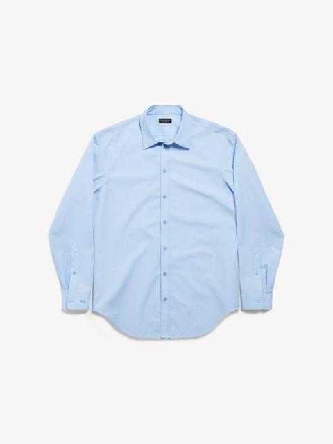 BALENCIAGA Baby Blue의 남성 표준 셔츠