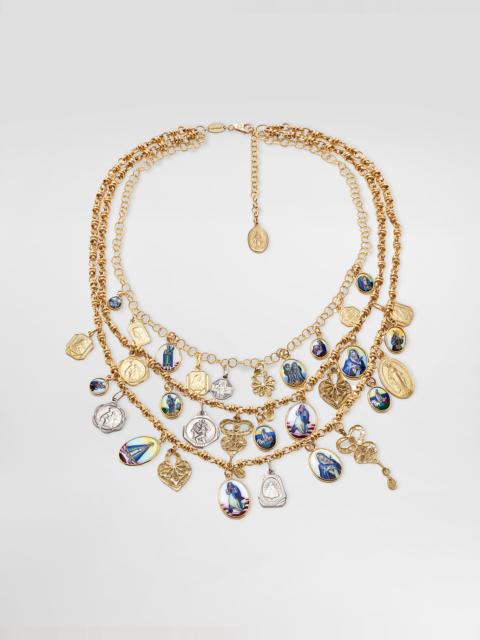 Dolce & Gabbana Sicily Necklace 18 carat yellow gold