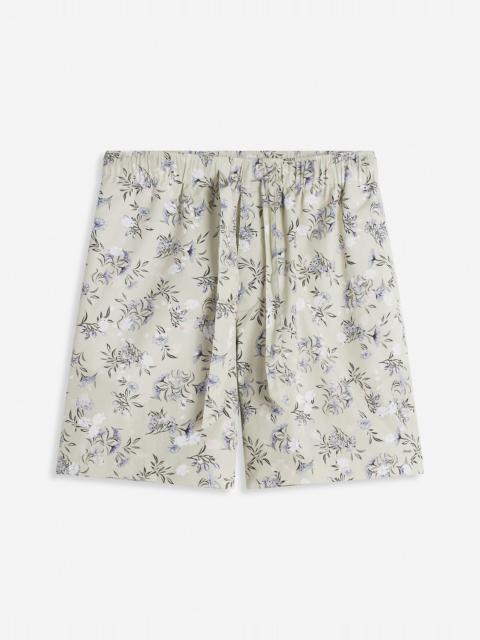 PRINTED COTTON SHORTS