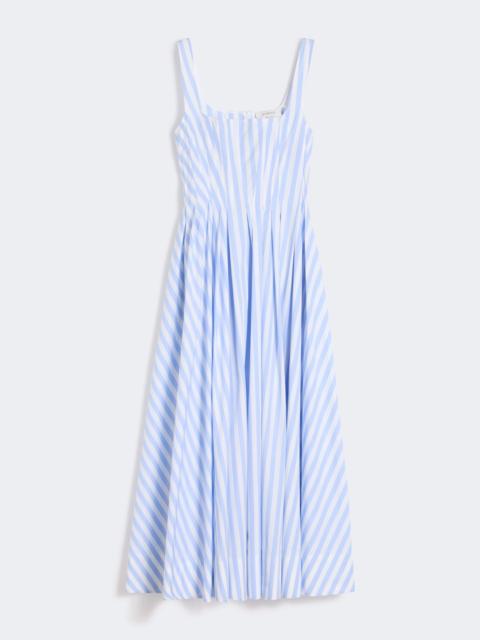 Sportmax Long cotton poplin dress - LIGHT BLUE